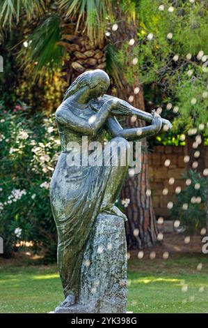 sculpture by Ivan Mestrovic , Croatian sculptor (1883-1962),  Ivan Mestrovic Gallery, Marjane peninsula, Split, Croatia, Southeast Europe Stock Photo