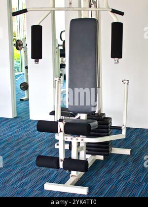 Gym and muscle machine Gym and muscle machine. Health and fitness object in the Hotel Copyright: xZoonar.com/PlengsakxChuensriwirojx 1053980099st Stock Photo