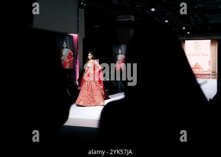 Hammersmith, London, UK. 17th November, 2024 The 20th annual National Asian Wedding Show celebrates the cultural richness of Asian Wedding traditions, bringing together brands and organisations to showcase their offerings to prospective brides, grooms, and families.   © Simon King/ Alamy Live News Stock Photo