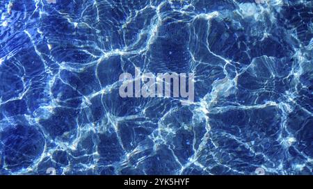 Sea Water Light Reflections Colorful Abstract Background Design Stock Photo