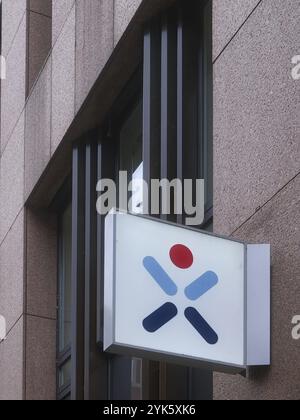 Targo Bank brand logo, Duesseldorf, Germany, Europe Stock Photo