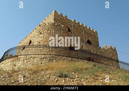 16th century Xanzad Castle in Stock Photo