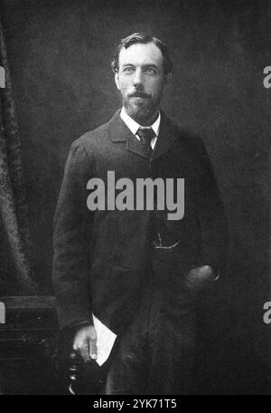 William Ramsay, Sir William Ramsay (1852 – 1916) Scottish chemist Stock Photo