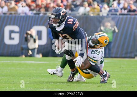 Green Bay Packers safety Xavier McKinney (29) walks the field before an ...