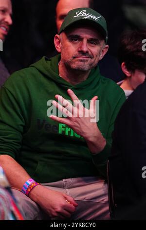 NEW YORK CITY, NY -NOVEMBER 16:Gary Vaynerchuk in attendance for UFC309 - Jones vs Miocic at Madison Square Garden on November 16, 2024 in New York City, NY (Photo by Louis Grasse/PxImages) Credit: Px Images/Alamy Live News Stock Photo