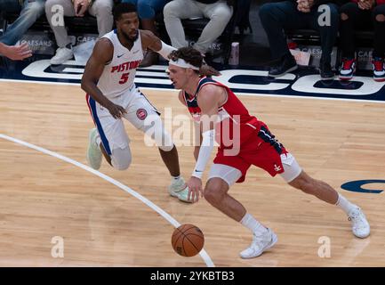 Detroit Pistons guard Malik Beasley (5) recovers the ball in front of ...