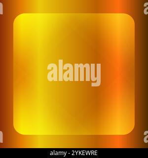 1:1 Golden Luxury Square Background | Premium Design Stock Vector