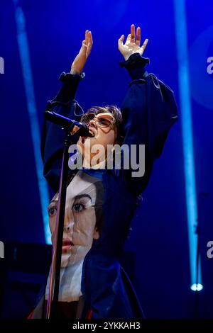 LONDON, ENGLAND: The Last Dinner Party perform at Hammersmith Apollo