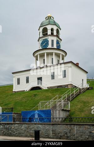 Halifax Town Clock   Halifax, Nova Scotia, CAN Stock Photo