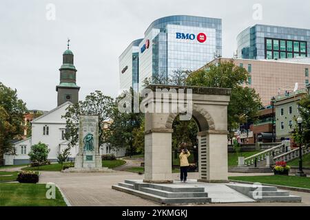 Grand Parade   Halifax, Nova Scotia, CAN Stock Photo