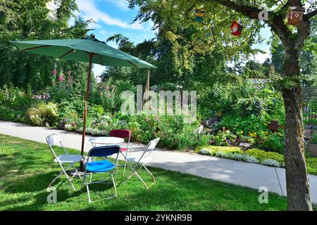 Nelson Park Community Garden Stock Photo