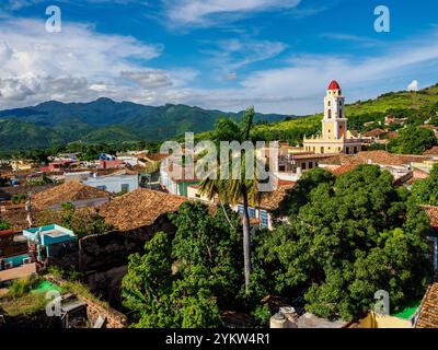 City view from Unesco world heritage town Trinidad, Cuba 2024 Stock Photo