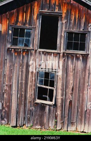 Abandoned barn in New York, USA, approx. 1992 Stock Photo