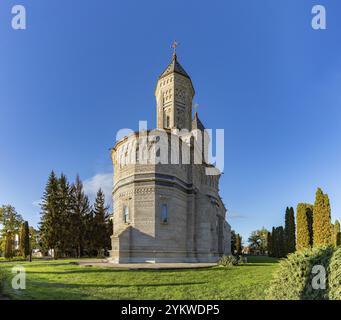 A picture of the Monastery of the Holy Three Hierarchs or Trei Ierarhi Monastery of Iasi Stock Photo