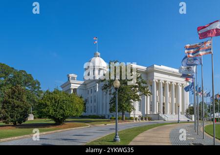 Alabama State Capitol building, Montgomery, Alabama, USA Stock Photo