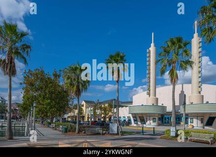 The Celebration Movie Theater, Celebration, Orlando, Florida, USA Stock Photo