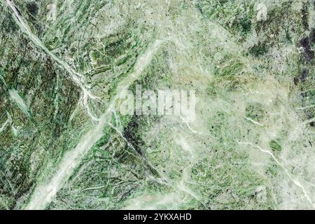 Green marble stone texture. Abstract background. Stock Photo