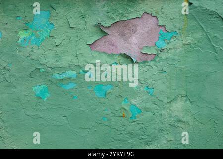 Texture of old shabby plaster. Stock Photo