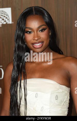LOS ANGELES - NOV 17: Coco Jones at the 2024 Ebony Power 100 List at