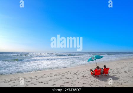 Beach at Henderson Beach State Park, Destin, Florida, USA Stock Photo