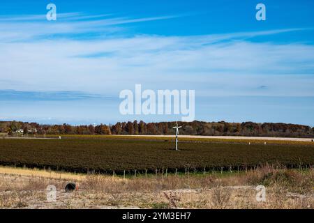 Farmland in St. Catharines, Ontario, Canada Stock Photo