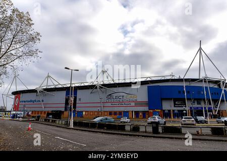 The Madejski Stadium is home to Reading Football Club, in Berkshire, UK Stock Photo