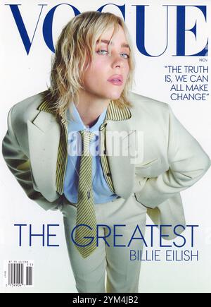 November 2024 Vogue fashion magazine cover, USA Stock Photo
