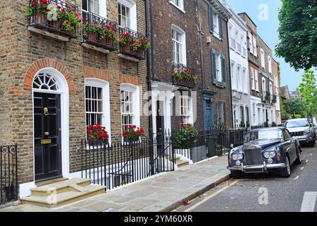 London, UK - Sept. 20, 2024:The Chelsea district of London is noted for its affluent and talented residents Stock Photo