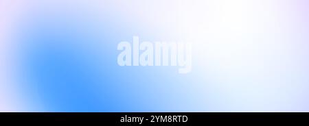 Light purple blue gradient background. Soft pastel winter wavy wallpaper. Smooth blurry cold color backdrop for poster, brochure, leaflet, banner, booklet. Calm water surface texture. Vector Stock Vector