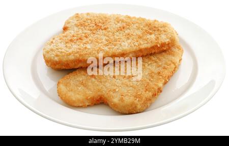 Crispy fish fillet made of Alaska Pollock Stock Photo