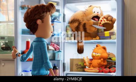 THE GARFIELD MOVIE (2024), directed by MARK DINDAL. Credit: SONY PICTURES ANIMATION / Album Stock Photo