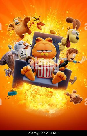 THE GARFIELD MOVIE (2024), directed by MARK DINDAL. Credit: SONY PICTURES ANIMATION / Album Stock Photo