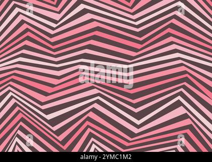 Pink Abstract geometric pattern line. For web and digital media. Stock Vector