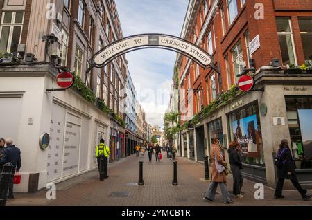 The area of SOHO, City of Westminster in the West End of London, UK Stock Photo