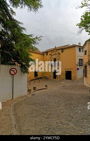 Straßenansicht, Haus, historisch, Portal Stock Photo