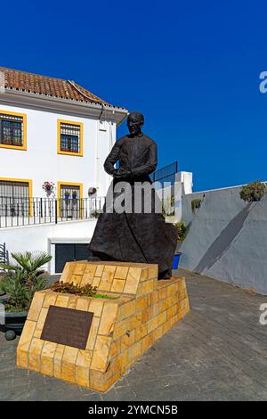Denkmal, Padre Manuel Stock Photo - Alamy