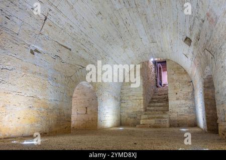 Perugia (Umbria-province of Perugia). Monumental Complex of San Manno. The Etruscan Tomb Stock Photo