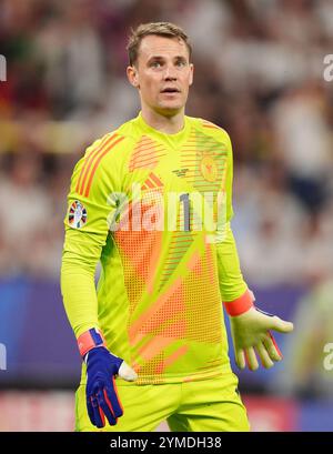 File photo dated 29-06-2024 of Germany goalkeeper Manuel Neuer, who is an injury doubt for Bayern Munich’s Bundesliga match against Augsburg on Friday. Issue date: Thursdy November 21, 2024. Stock Photo