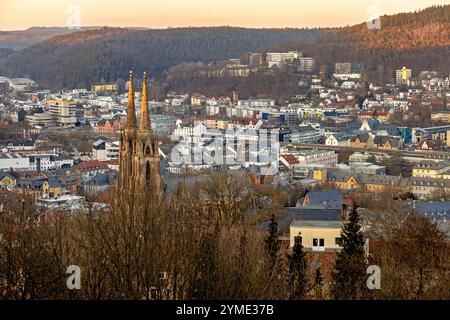 View in the City of Marburg Stock Photo