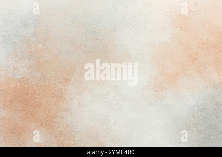 Abstract soft beige and gray background with a subtle texture, perfect for adding copy space and elegant design elements, top view and copy space Stock Photo