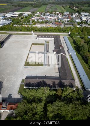 Dachaou Concentration Camp Memorial Site Stock Photo