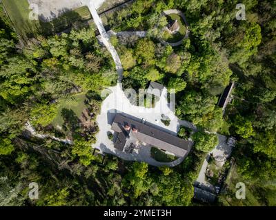 Dachaou Concentration Camp Memorial Site Stock Photo