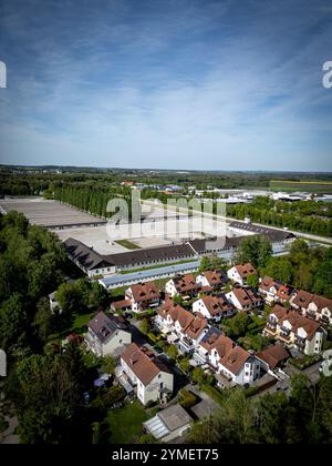 Dachaou Concentration Camp Memorial Site Stock Photo