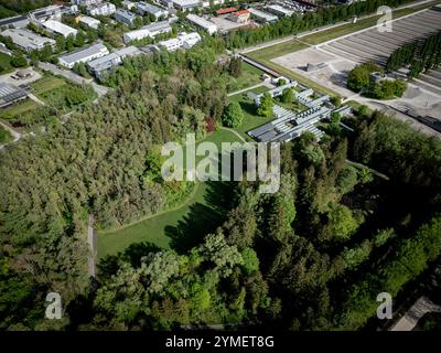 Dachaou Concentration Camp Memorial Site Stock Photo