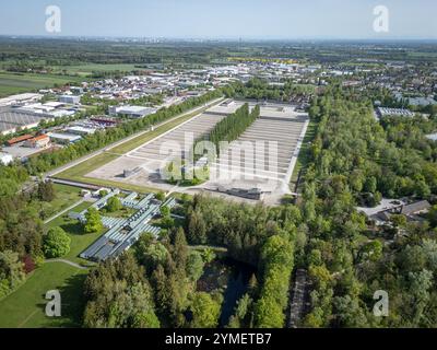 Dachaou Concentration Camp Memorial Site Stock Photo