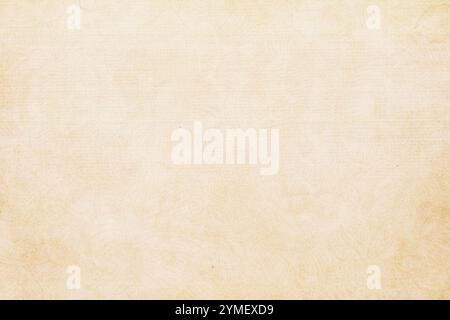 Structured sepia colored paper. Beige background Stock Photo