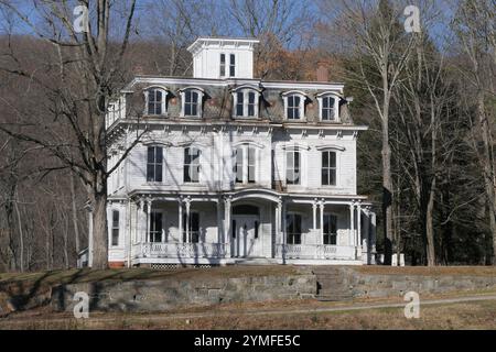 New Jersey New York Barns Bulidings art food planes Stock Photo