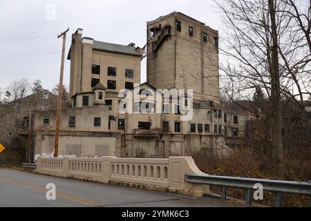 New Jersey New York Barns Bulidings art food planes Stock Photo