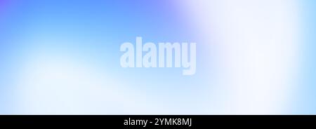 Light purple blue gradient background. Soft pastel winter wave wallpaper. Smooth blurry cold color backdrop for poster, brochure, leaflet, banner, booklet. Calm water surface texture. Vector Stock Vector
