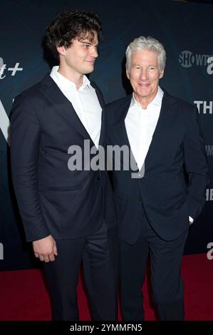Richard Gere mit Sohn Homer James Jigme Gere bei der Premiere der